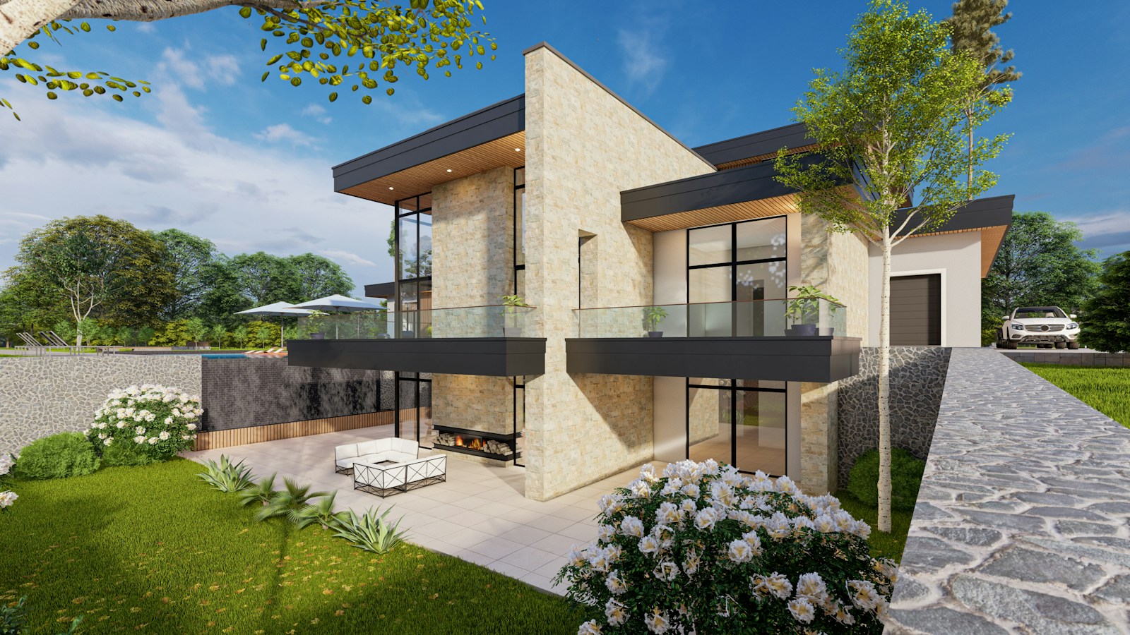Architectural project visualisation